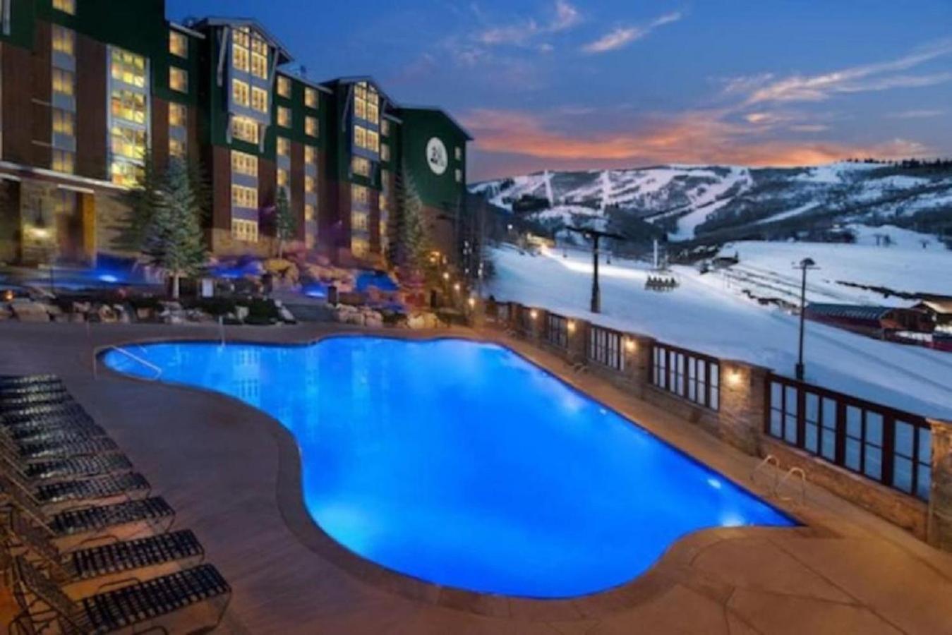 파크 시티 Marriott Mountainside Luxury Studio 빌라 외부 사진